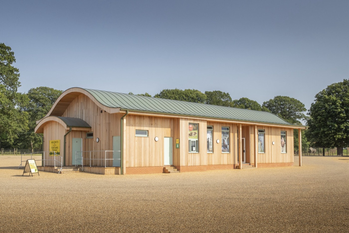 Woburn Safari Park main office built by RPL Construction