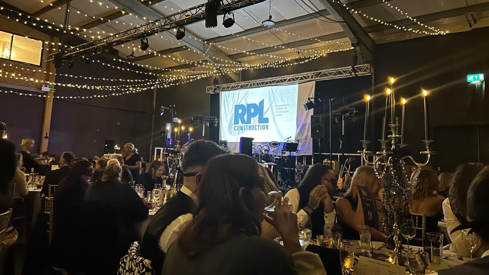 RPL Construction at a charity event on the Isle of Wight